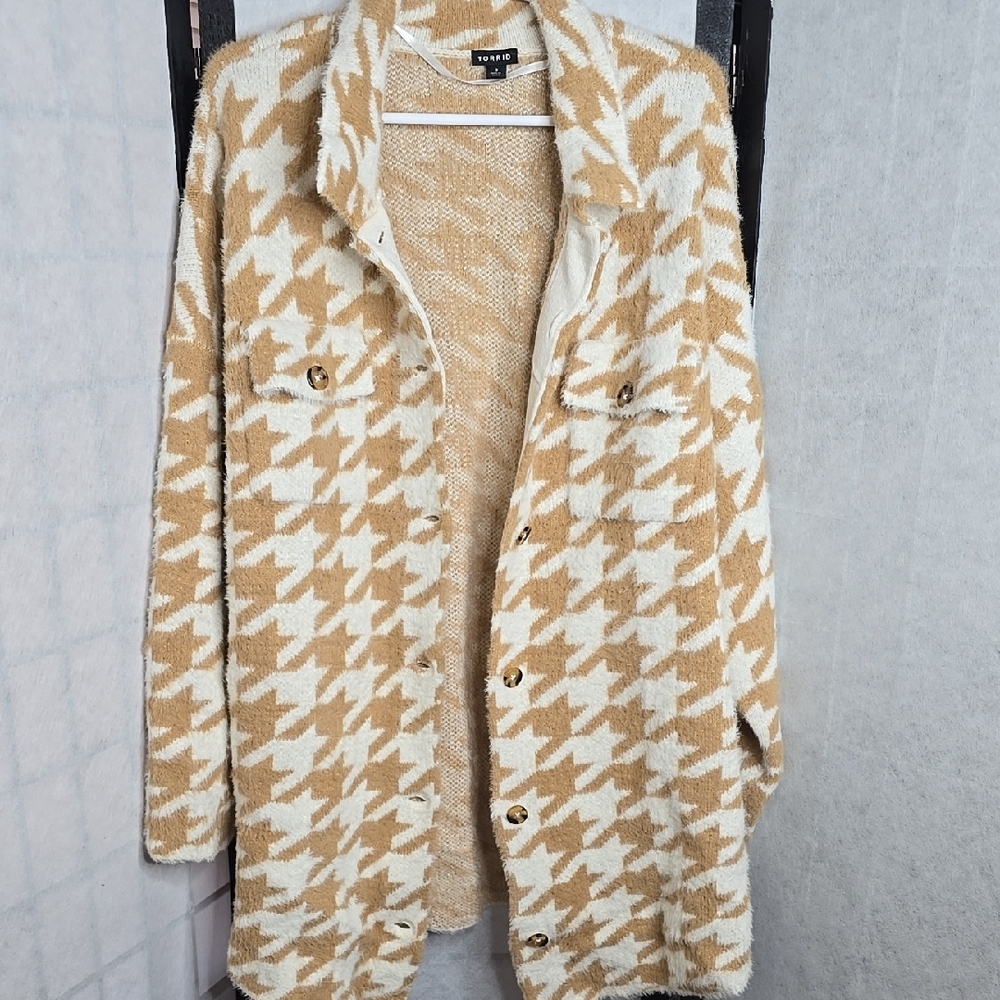 Tan and Cream Jacket